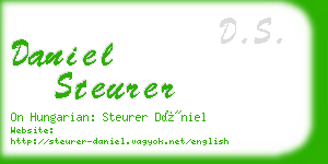 daniel steurer business card